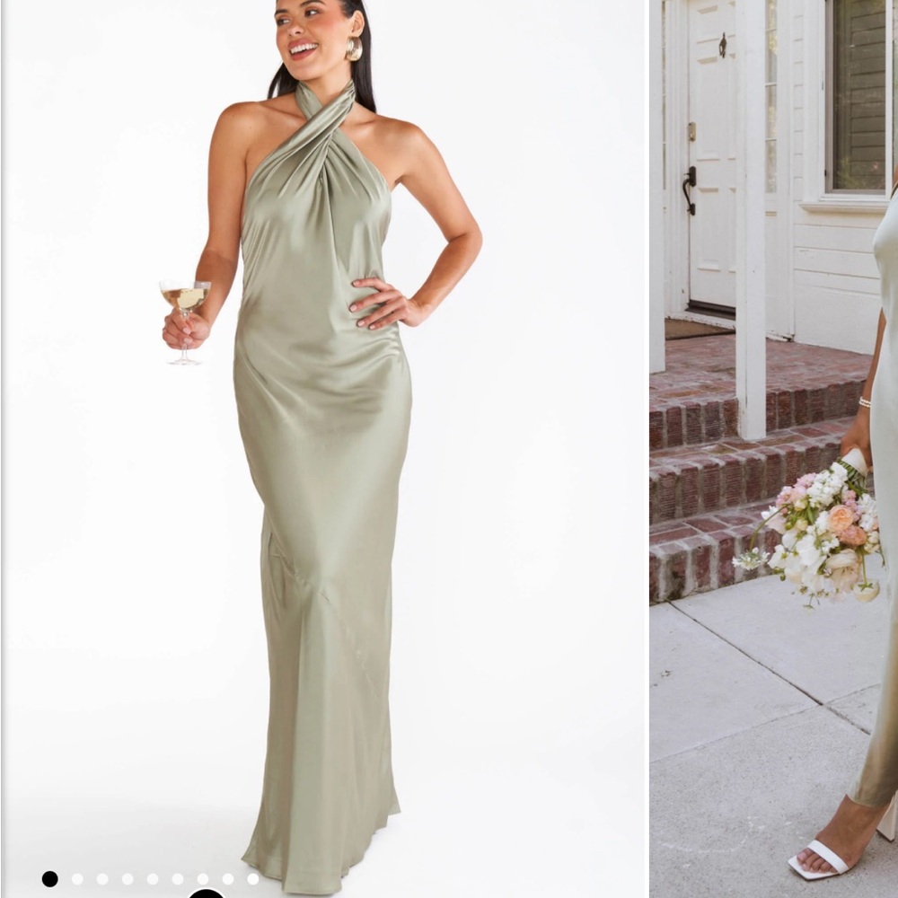 Show Me Your Mumu Jasmine Halter Maxi Dress